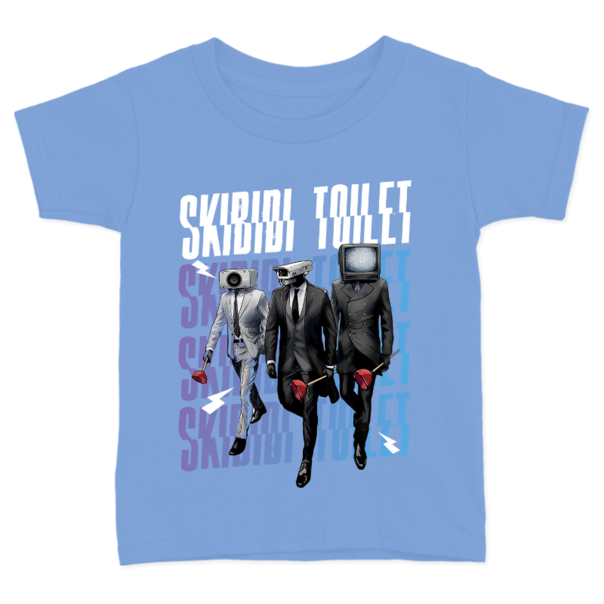 PLAYERA PARA NIÑOS UNISEX SKIBIDI TOILET