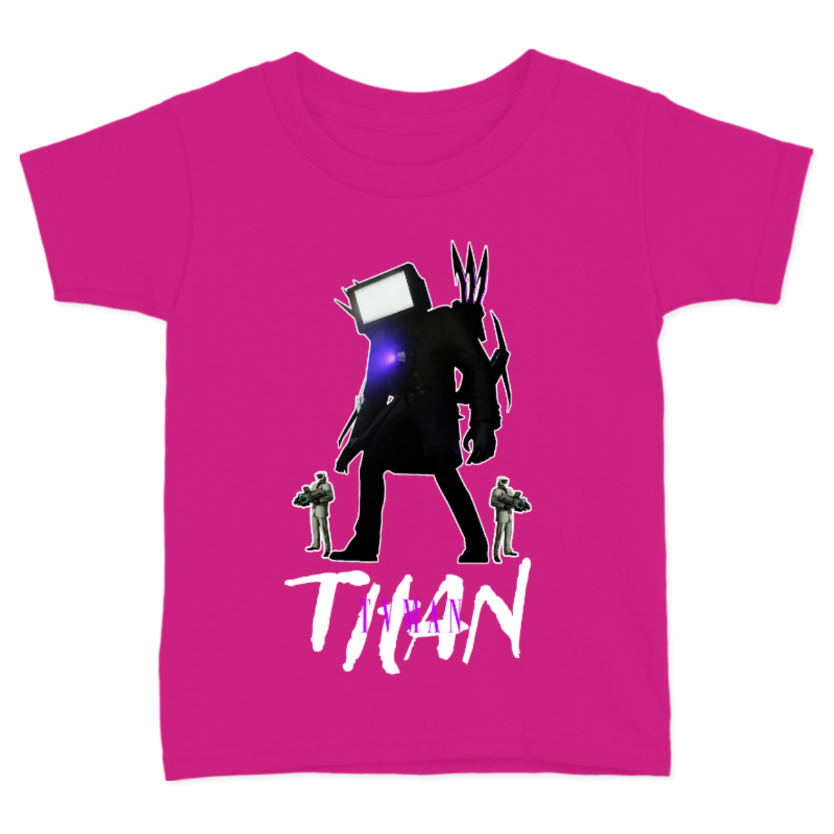 UNISEX CHILDREN'S T-SHIRT SKIBIDI TOILET TITAN SPEAKER TVMAN
