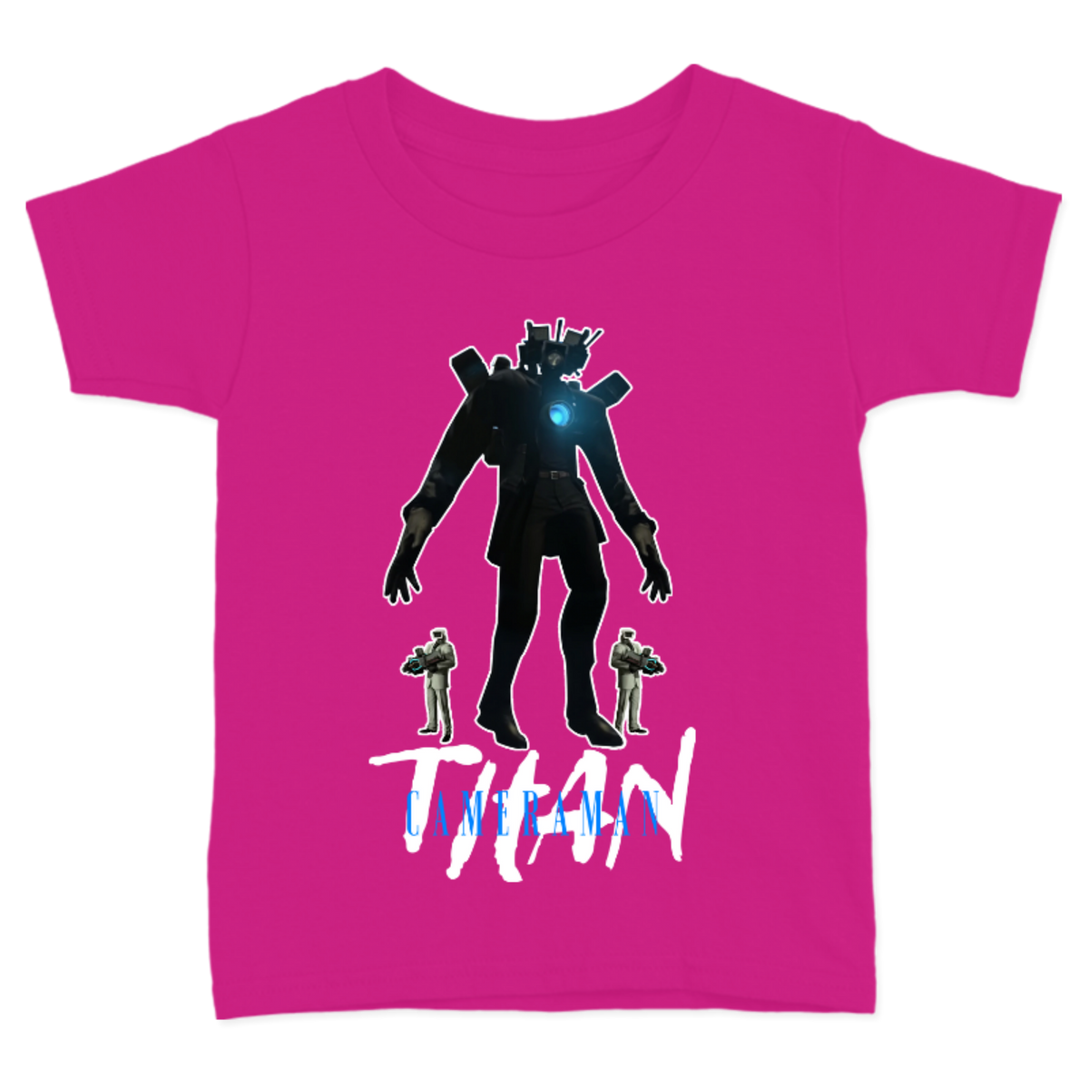 UNISEX CHILDREN'S T-SHIRT SKIBIDI TOILET TITAN CAMERAMAN