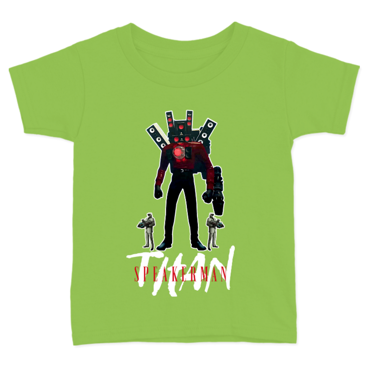 PLAYERA PARA NIÑOS UNISEX SKIBIDI TOILET TITAN SPEAKERMAN