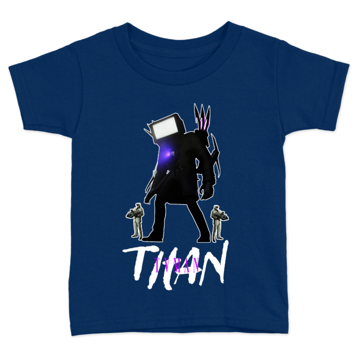 UNISEX CHILDREN'S T-SHIRT SKIBIDI TOILET TITAN SPEAKER TVMAN