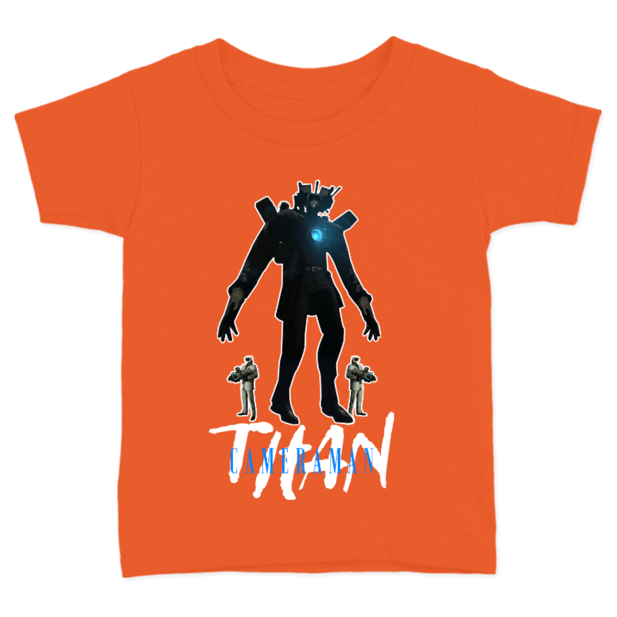 UNISEX CHILDREN'S T-SHIRT SKIBIDI TOILET TITAN CAMERAMAN