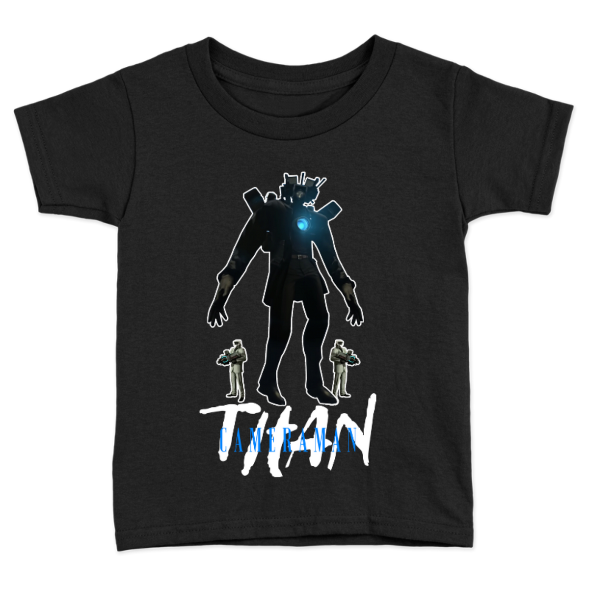 UNISEX CHILDREN'S T-SHIRT SKIBIDI TOILET TITAN CAMERAMAN