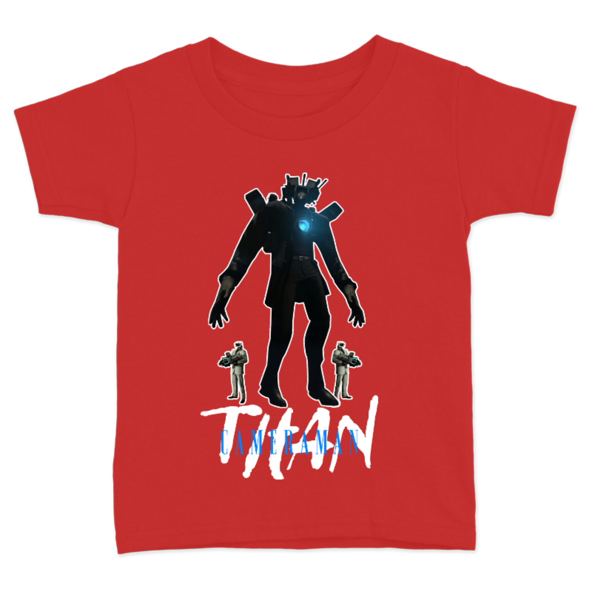 UNISEX CHILDREN'S T-SHIRT SKIBIDI TOILET TITAN CAMERAMAN