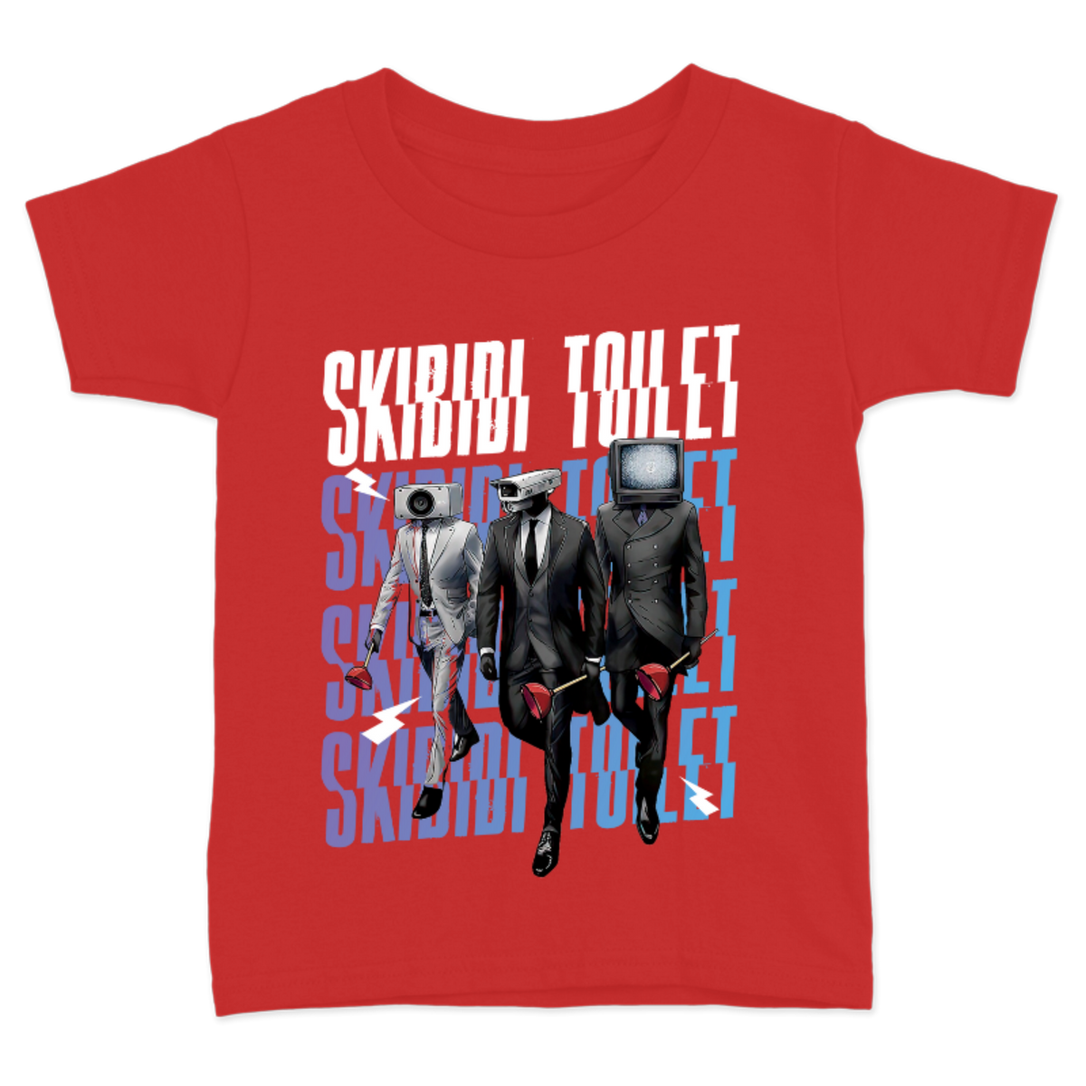 PLAYERA PARA NIÑOS UNISEX SKIBIDI TOILET
