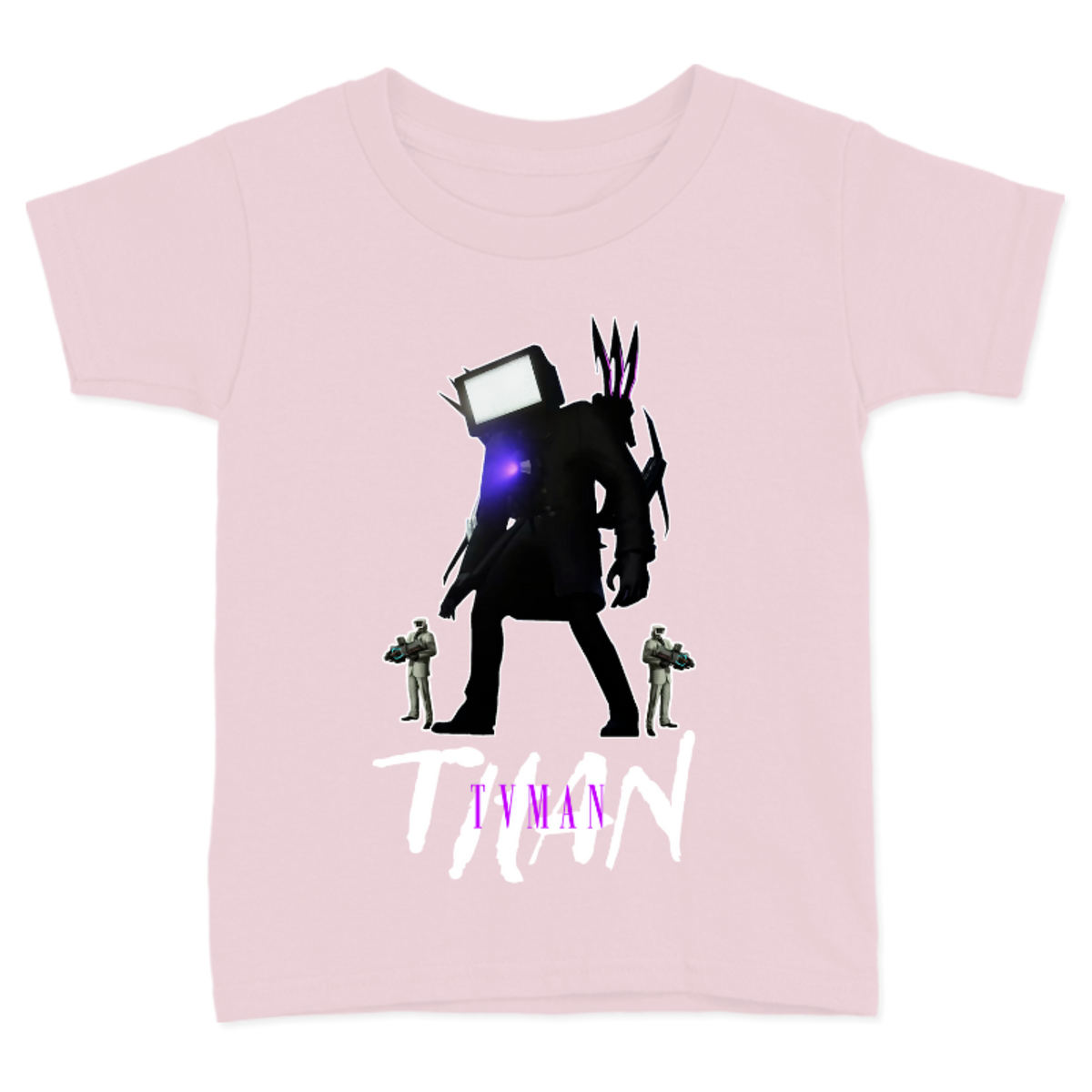 UNISEX CHILDREN'S T-SHIRT SKIBIDI TOILET TITAN SPEAKER TVMAN