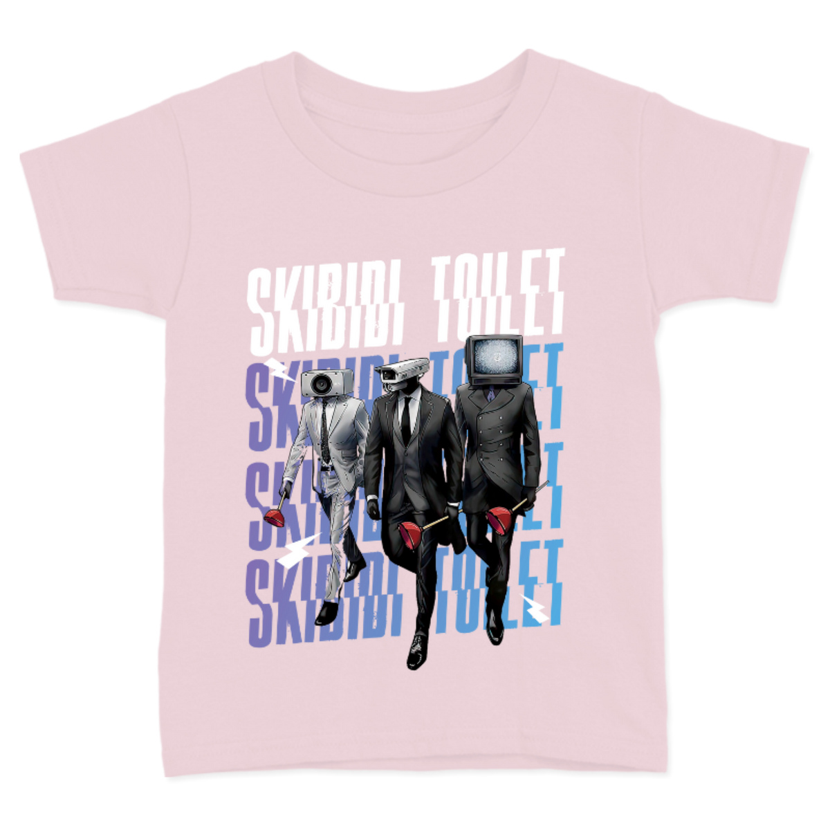 PLAYERA PARA NIÑOS UNISEX SKIBIDI TOILET