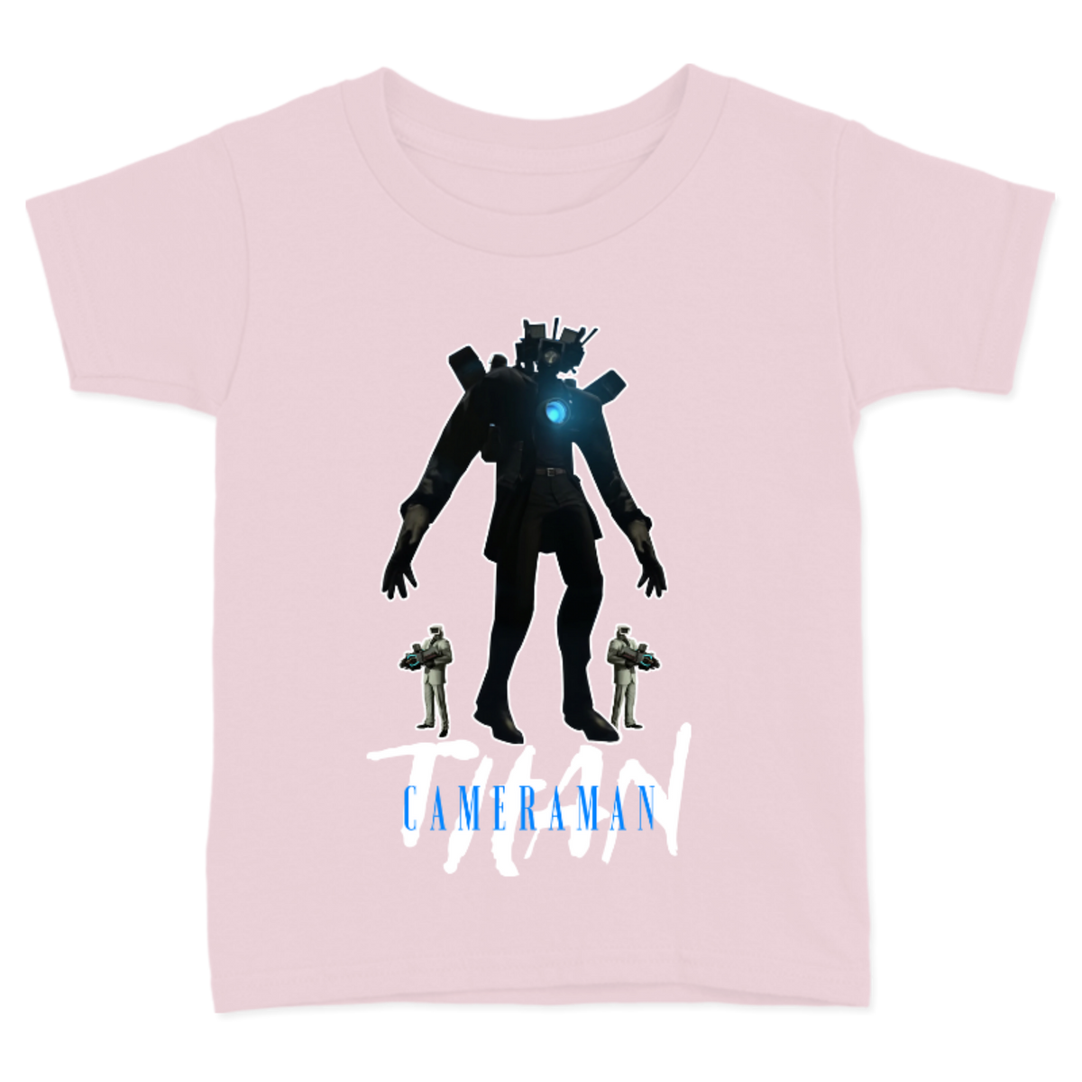 UNISEX CHILDREN'S T-SHIRT SKIBIDI TOILET TITAN CAMERAMAN