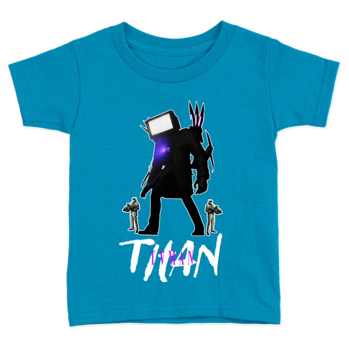 UNISEX CHILDREN'S T-SHIRT SKIBIDI TOILET TITAN SPEAKER TVMAN
