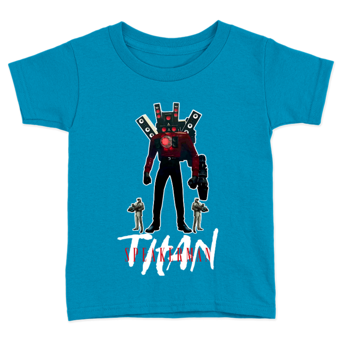 PLAYERA PARA NIÑOS UNISEX SKIBIDI TOILET TITAN SPEAKERMAN