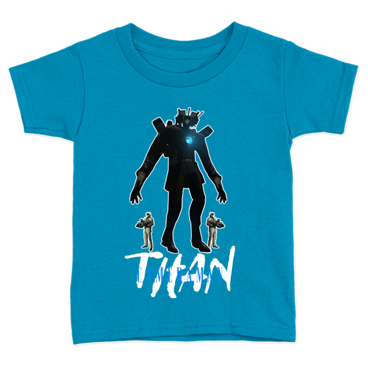 UNISEX CHILDREN'S T-SHIRT SKIBIDI TOILET TITAN CAMERAMAN