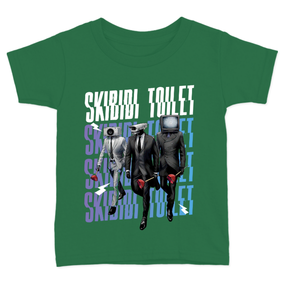 PLAYERA PARA NIÑOS UNISEX SKIBIDI TOILET