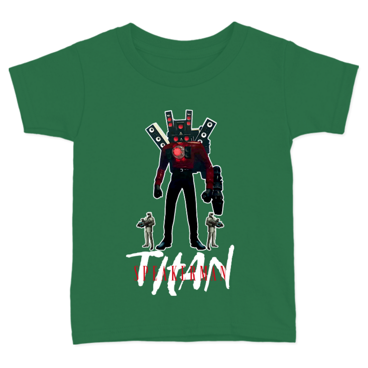 PLAYERA PARA NIÑOS UNISEX SKIBIDI TOILET TITAN SPEAKERMAN