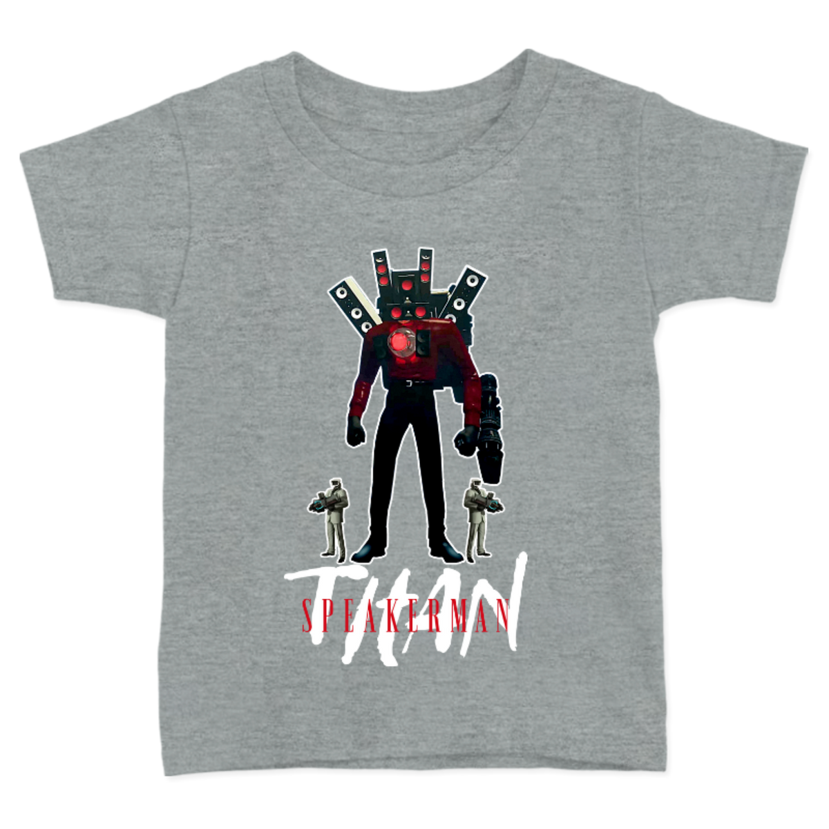 PLAYERA PARA NIÑOS UNISEX SKIBIDI TOILET TITAN SPEAKERMAN
