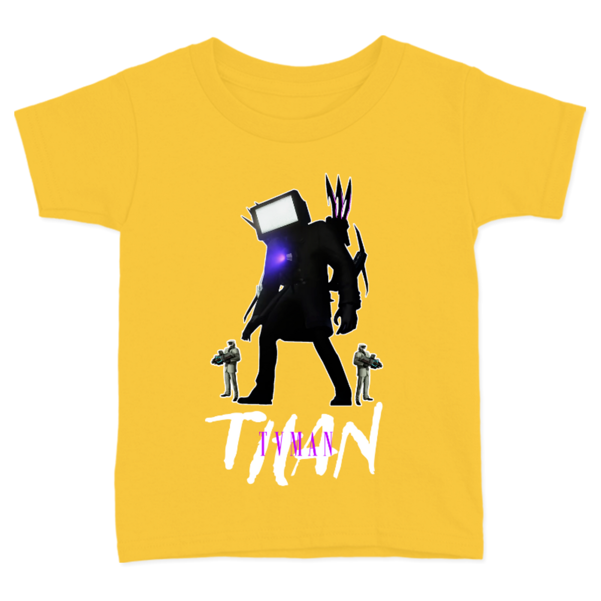 UNISEX CHILDREN'S T-SHIRT SKIBIDI TOILET TITAN SPEAKER TVMAN