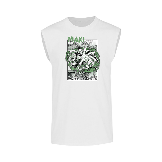 Camiseta Tank Top Maki Zenin Diseño Manga