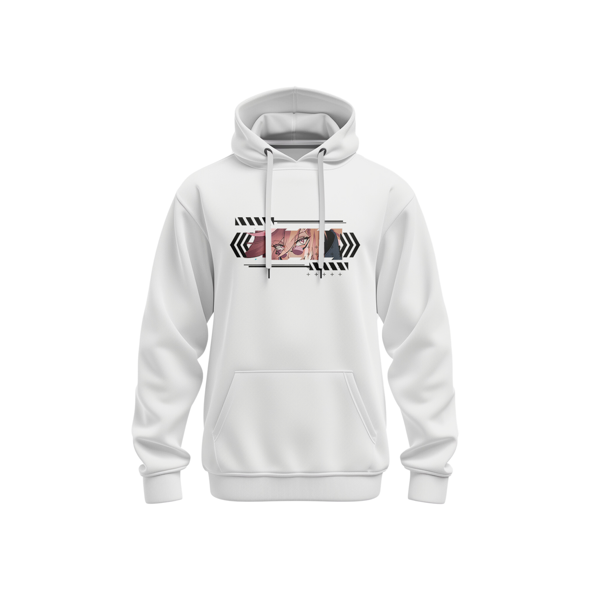 Hoodie gojo x renrize (white) - anime