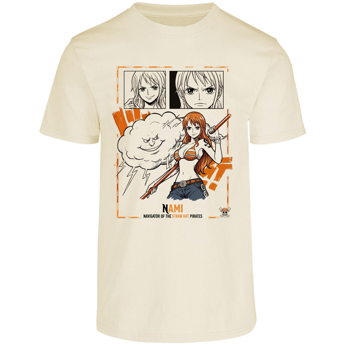 Anime Nami One Piece Manga Unisex T-Shirt