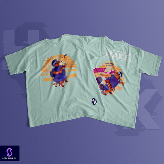 Playera Hombre Hatake Gaming Verde
