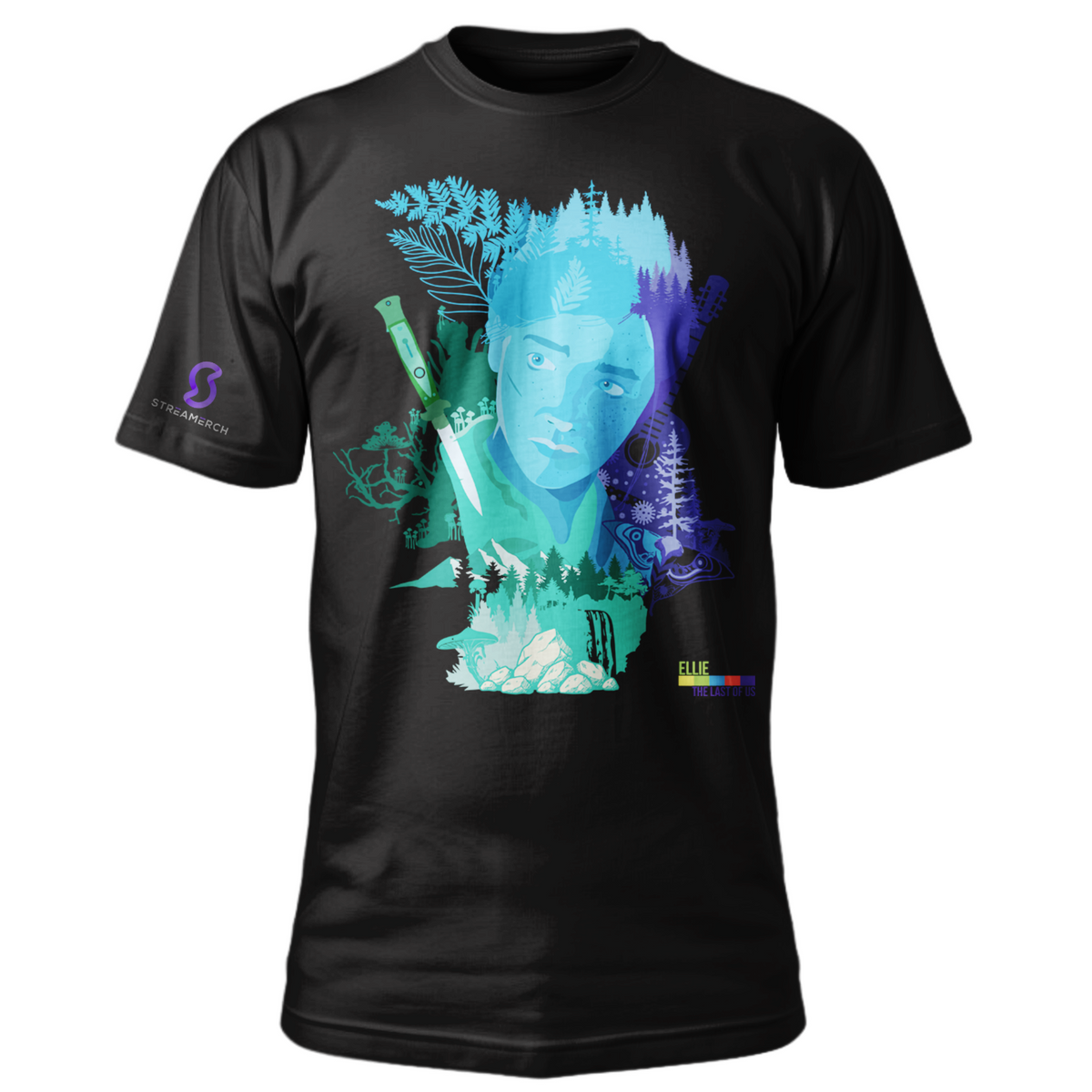 Men's T-shirt Ellie The Last Of Us Aura Collection