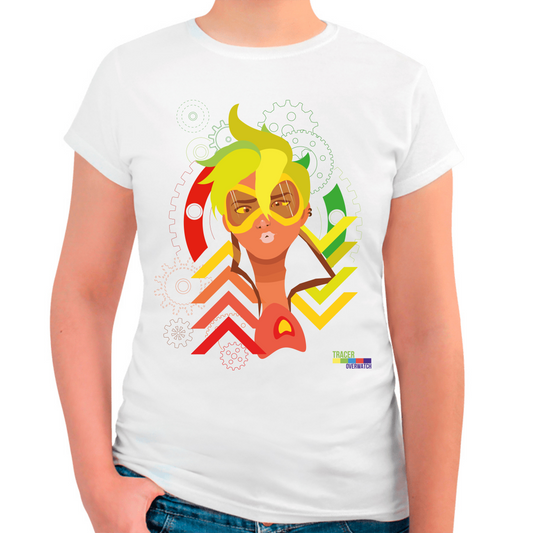 Women's Tracer Overwatch Aura Collection T-Shirt