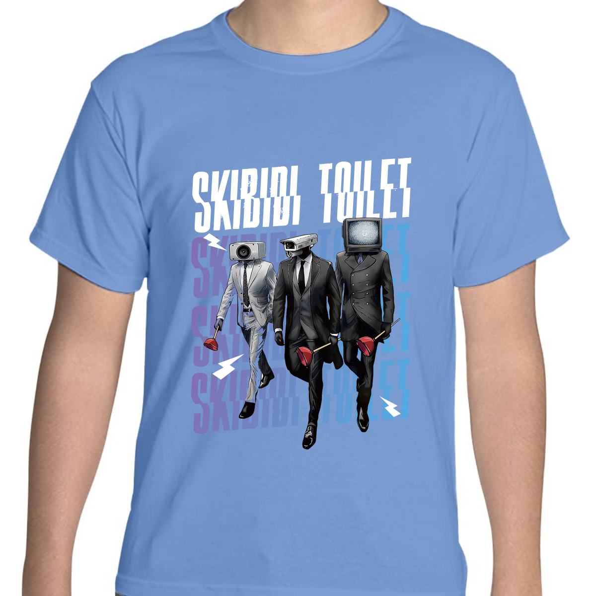 YOUTH UNISEX SKIBIDI TOILET T-SHIRT