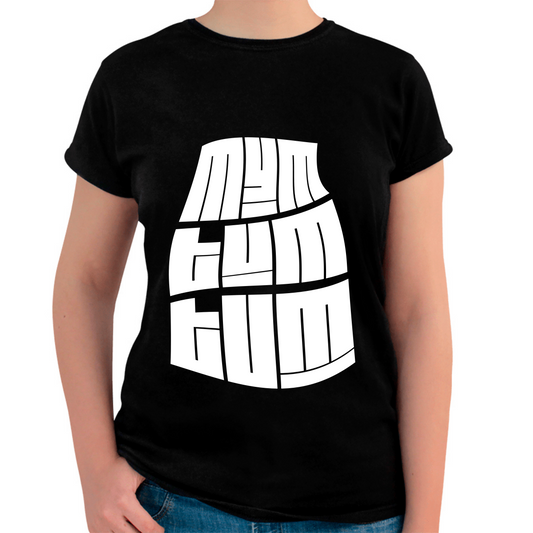WOMEN'S T-SHIRT MYMTUMTUM LOGO GRAVBOOM