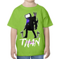 UNISEX CHILDREN'S T-SHIRT SKIBIDI TOILET TITAN SPEAKER TVMAN
