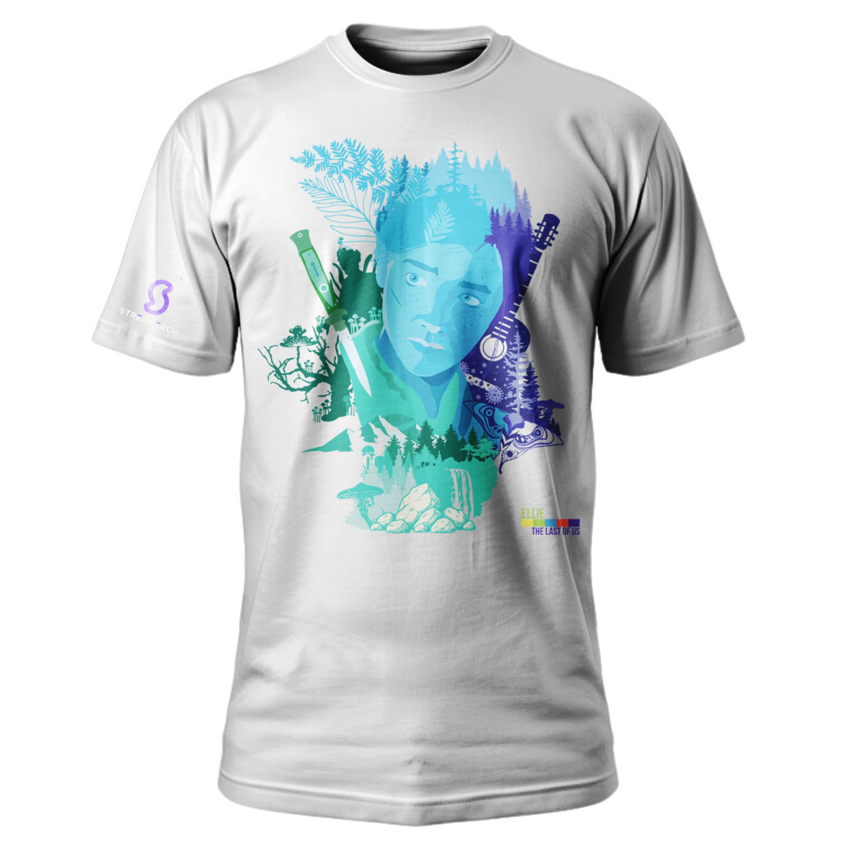Men's T-shirt Ellie The Last Of Us Aura Collection