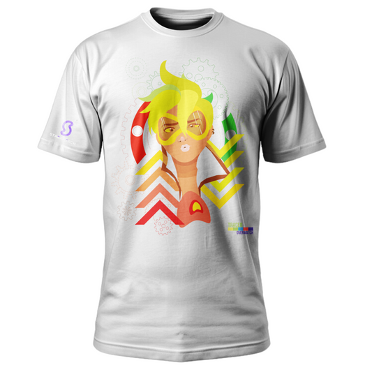 Men's T-Shirt Tracer Overwatch Aura Collection