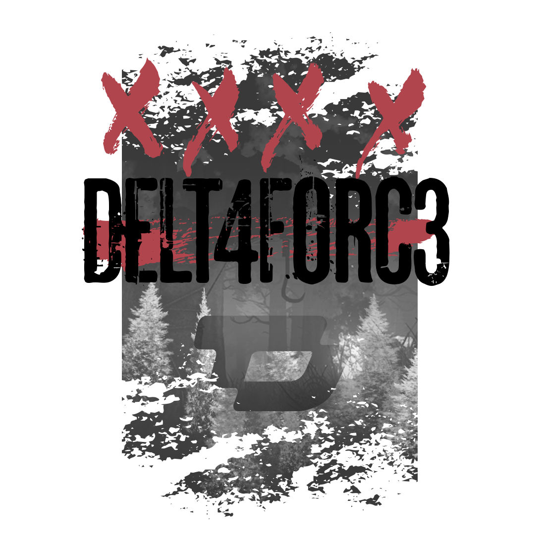 HOODIE DELTA GRUNGE