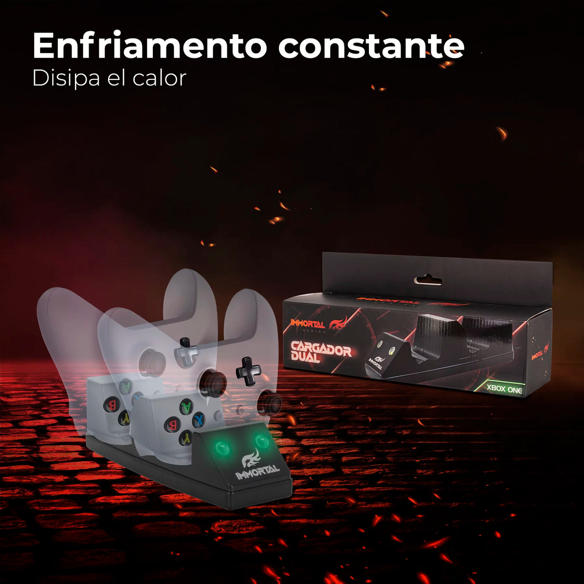 Cargador Dual para controles Xbox 2.0