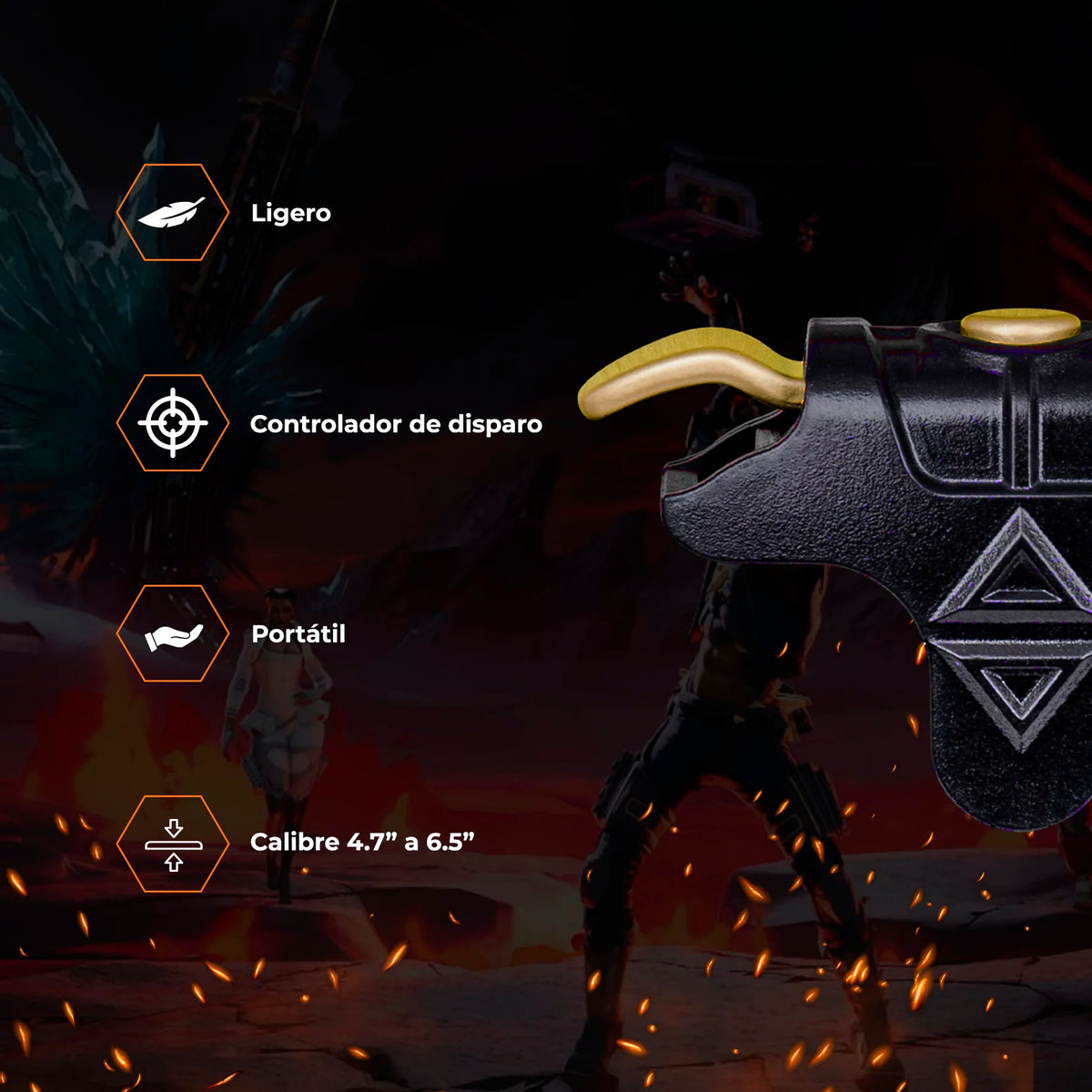 Gatillos Ajustables Gaming Immortal